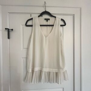 Banana Republic Pleat-Hem Layered Tank